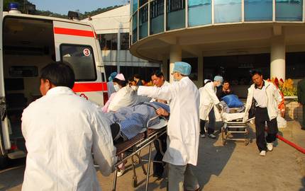 Übersicht über die Standorte von Krankenhäusern in Nordhessen © Michael Meichsner