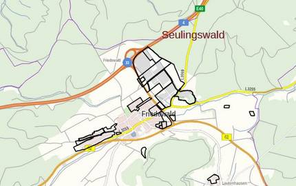 Geltungsbereiche der Flächennutzungspläne im Landkreis Hersfeld-Rotenburg © Martin Becker