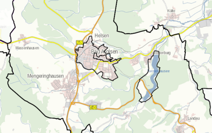 Geltungsbereiche der Flächennutzungspläne im Landkreis Waldeck-Frankenberg © Markus Berkenkopf